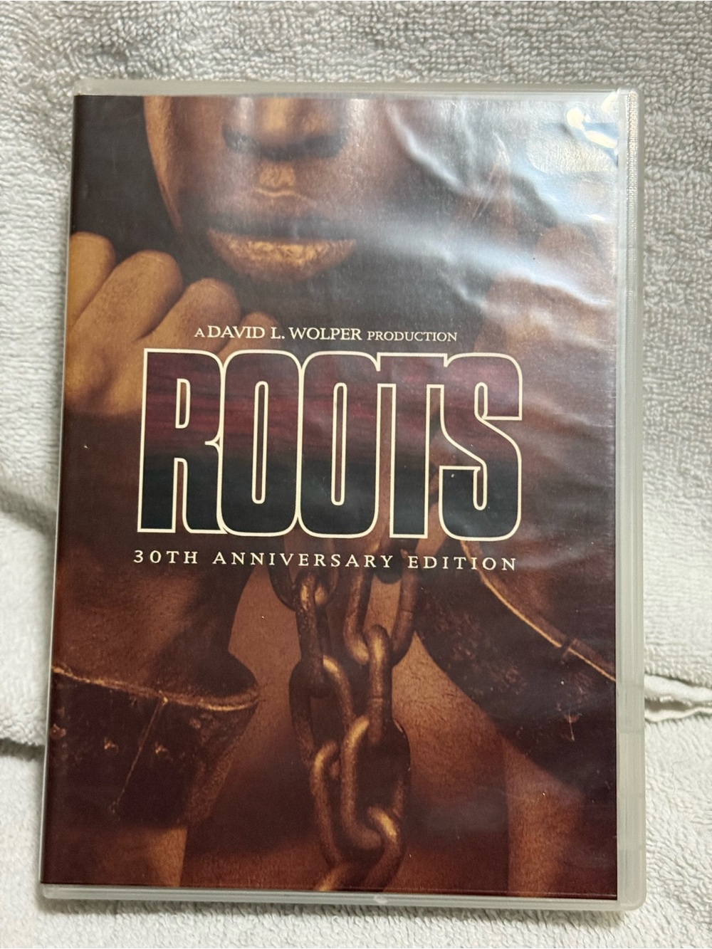 Warner Bros. ROOTS DVD Back Cover — Brown, Black